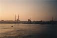 Port Said - Einfahrt zum Suezkanal und neue große Moschee in Port Fuad