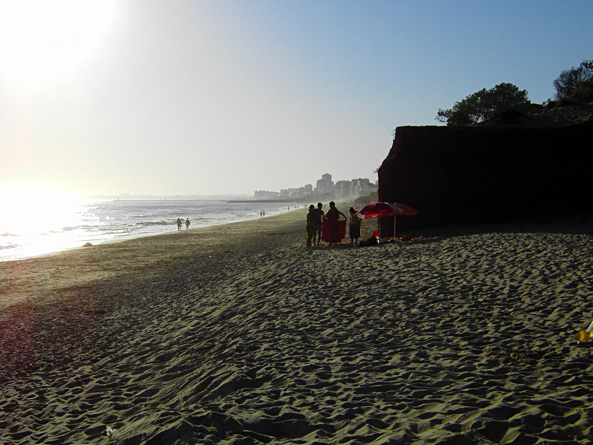 Praia de Vale do Lobo - im Hintergrund Quarteira