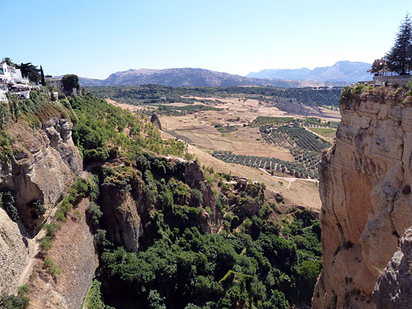 Ronda - El Tajo (Blickrichtung West)