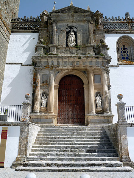 Medina-Sidonia - Iglesia de Santa Mar�a la Coronada (15.-17. Jh., La portada lateral)