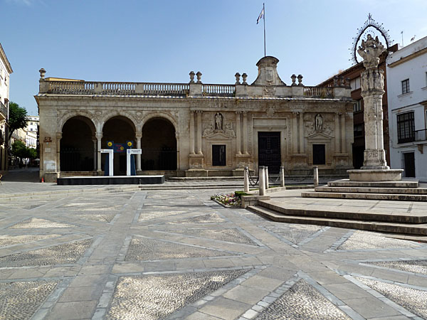 Jerez de la Frontera - Plaza de la Asunci�n mit Antiguo Cabildo (16. Jh.)