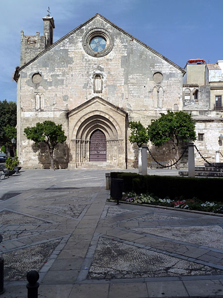 Jerez de la Frontera - Plaza de la Asunci�n mit Iglesia de San Dionisio (ab 1457)