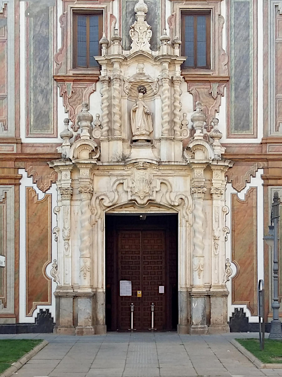 Iglesia Parroquial de Nuestra Se�ora de la Merced (1716-45) - Hauptportal