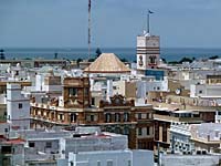 C�diz - Edificio de Correos und Torre Tavira