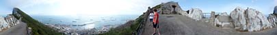Gibraltar - 360� Panoramablick Upper Rock