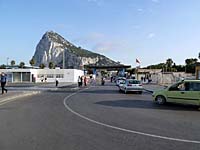 Gibraltar - The Rock mit Grenz�bergang