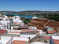 Arcos de la Frontera - Blick Richtung Nordwesten (Embalse de Arcos)
