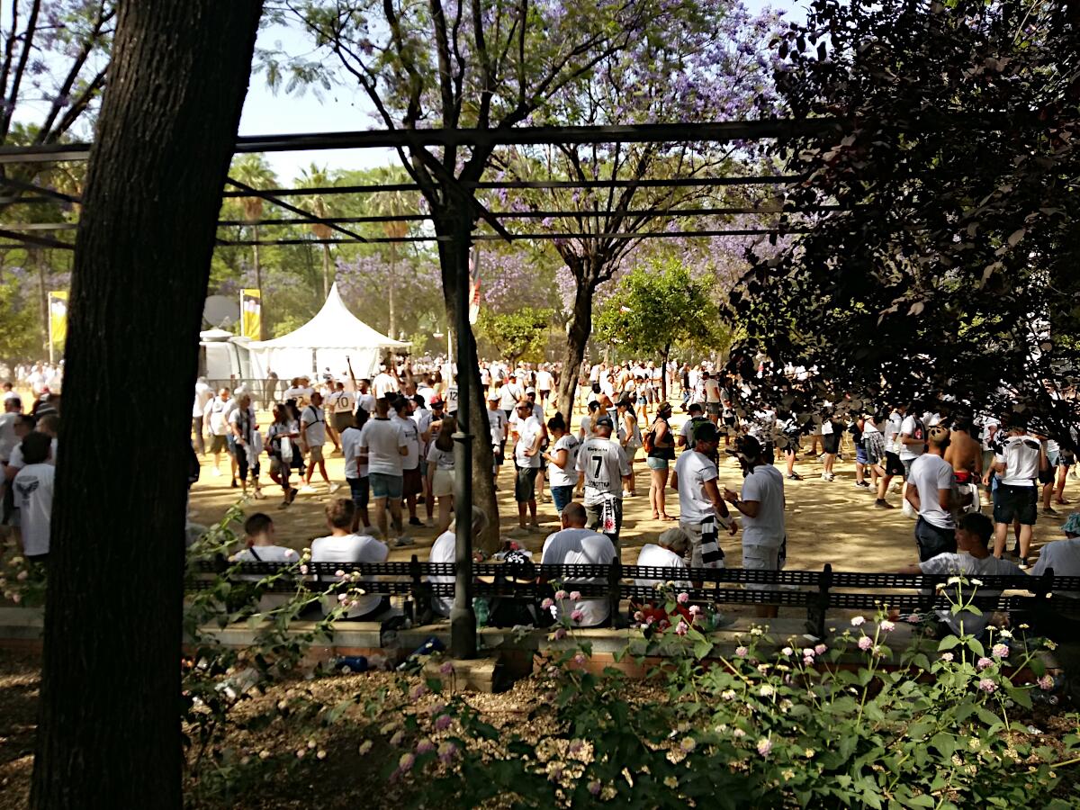 Jardines del Prado de San Sebasti�n - 3 Stunden 31 Min. bis Anpfiff