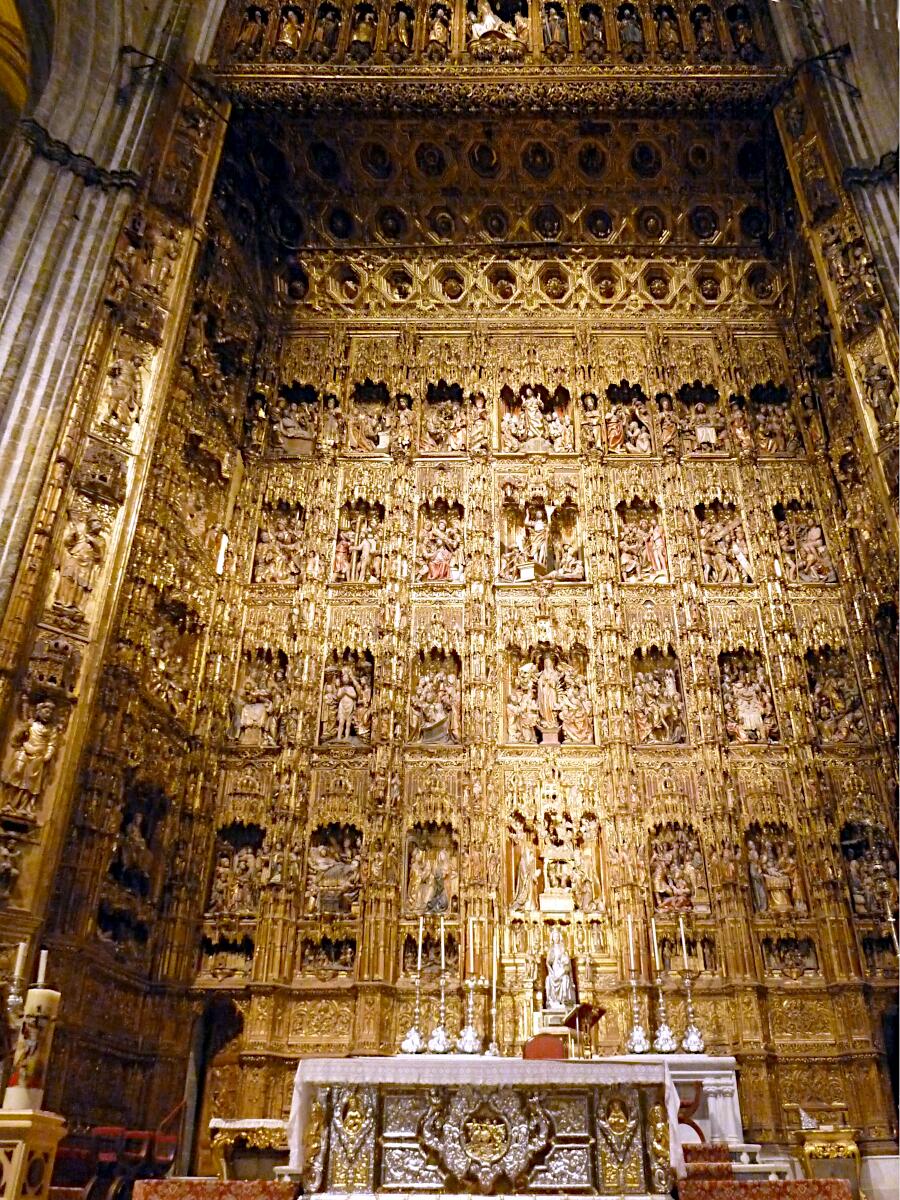 Catedral de Santa Mara de la Sede (1401-1519) - Retablo mayor (1481-1564)
