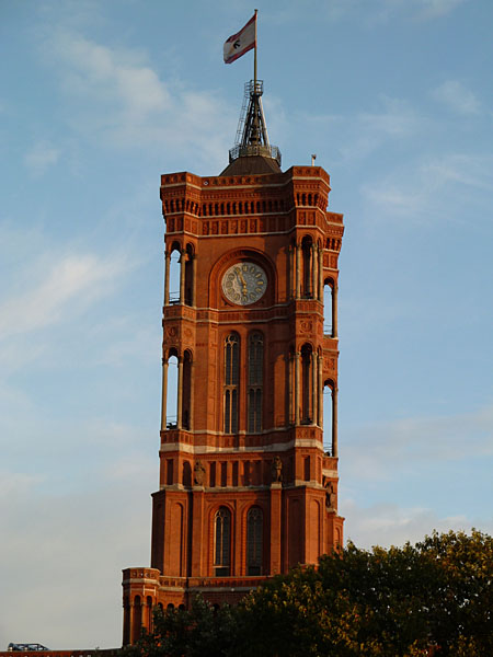 Rathausstrae - Rotes Rathaus (1861-69)