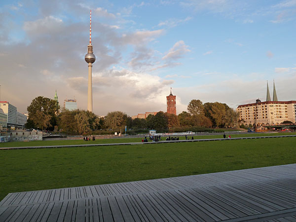 Schloplatz - abgeschlossener Rckbau Palast der Republik