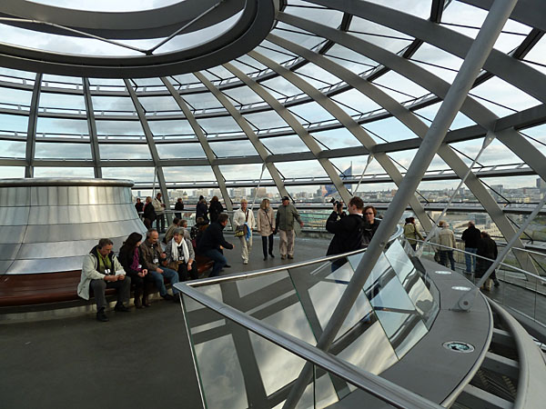 Reichstag - Kuppel mit Aussichtplattform