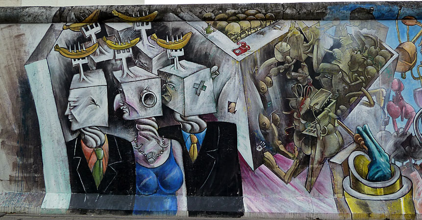 Mhlenstrae - East-Side-Gallery