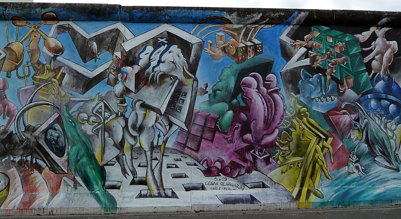 Mhlenstrae - East-Side-Gallery