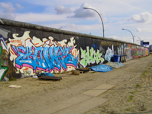 Mhlenstrae - East-Side-Gallery (Westseite)