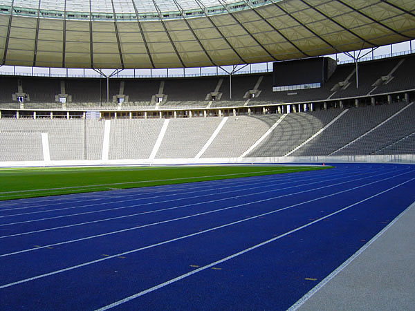 Olympiastadion - Innenraum (Blickrichtung Nordost)