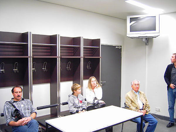 Olympiastadion - Spielerkabine
