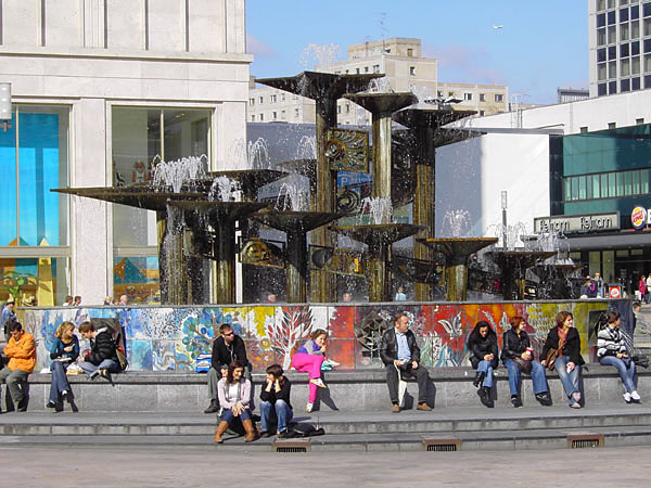 Alexanderplatz - Brunnen der Vlkerfreundschaft