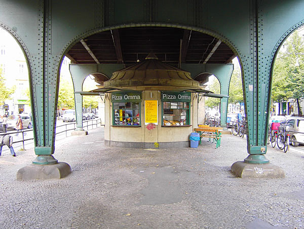 Schnhauser Allee - Hochbahnviadukt