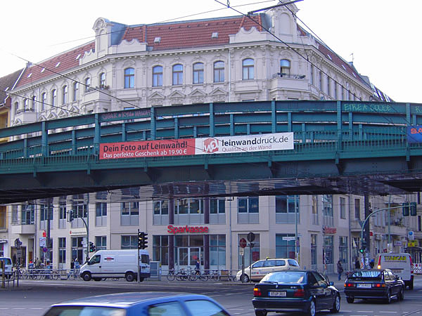 Schnhauser Allee/Eberswalder Strae - Hochbahnviadukt