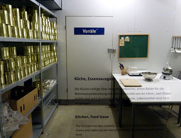 Kurfrstendamm - Mehrzweckbunker Kudamm-Karree (Kche und Essensausgabe)