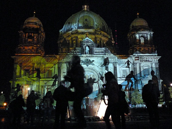 Lustgarten - Installation zum 'Festival of Lights' am Berliner Dom