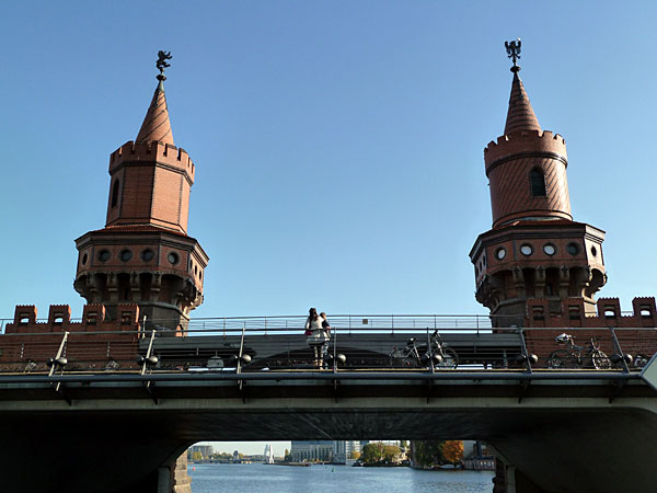 Oberbaumbrcke - Mitteltrme (Rekonstruktion)