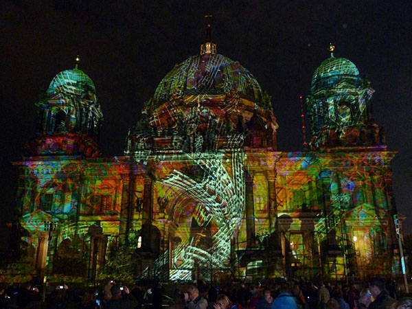 Lustgarten - Installation zum 'Festival of Lights' am Berliner Dom