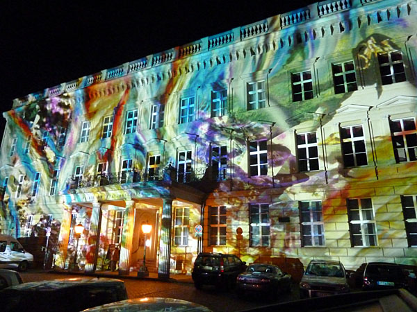 Palais am Festungsgraben (Installation zum 'Festival of Lights')