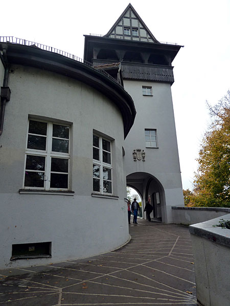 Insel der Jugend - Abteibrcke mit Torgebude (1915-16)