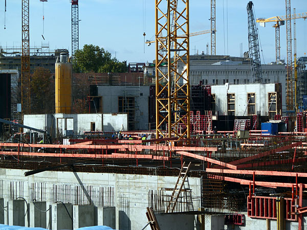 Schloplatz - Baustelle Stadtschloss (Humboldt-Forum)