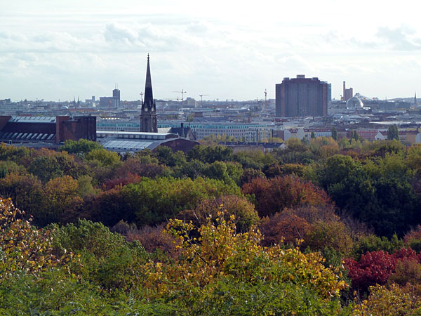 Blick vom Humboldthain