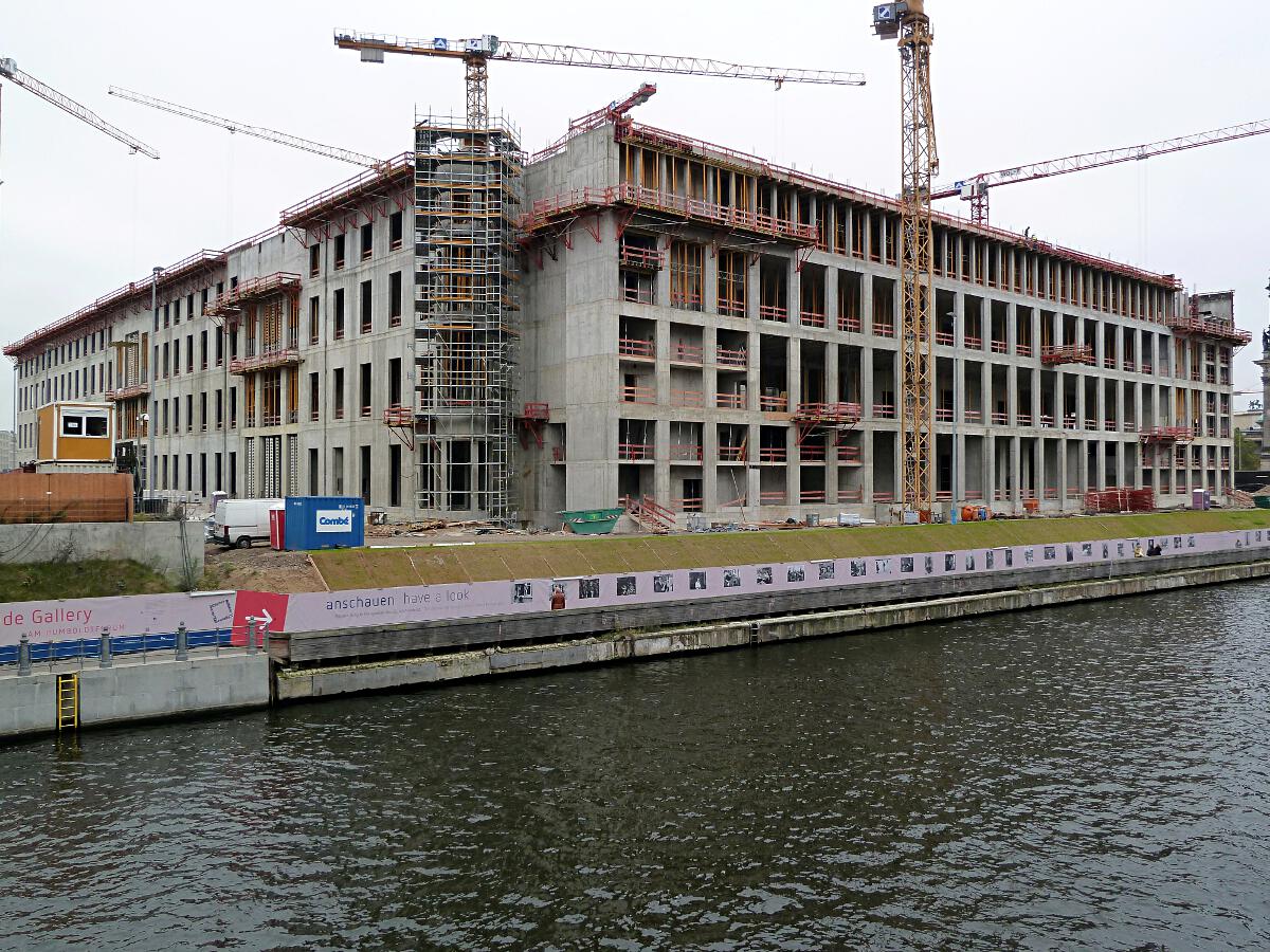 Schloplatz - Baustelle Stadtschloss (Humboldt-Forum)