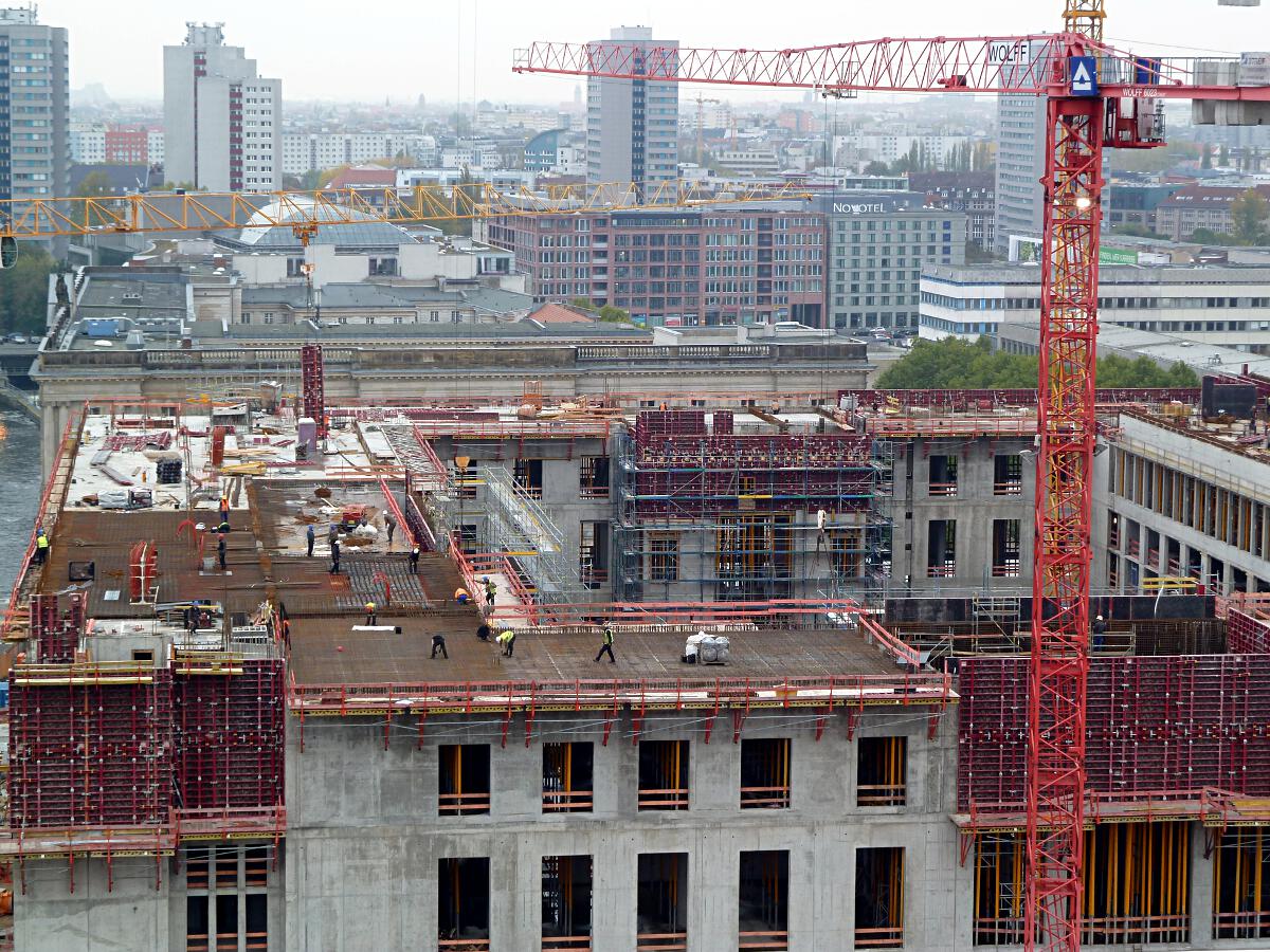 Schloplatz - Baustelle Stadtschloss (Humboldt-Forum)