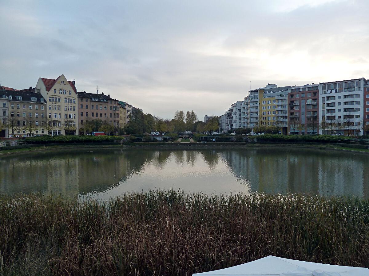 Engelbecken - Blickrichtung ehem. Luisenstdtischer Kanal