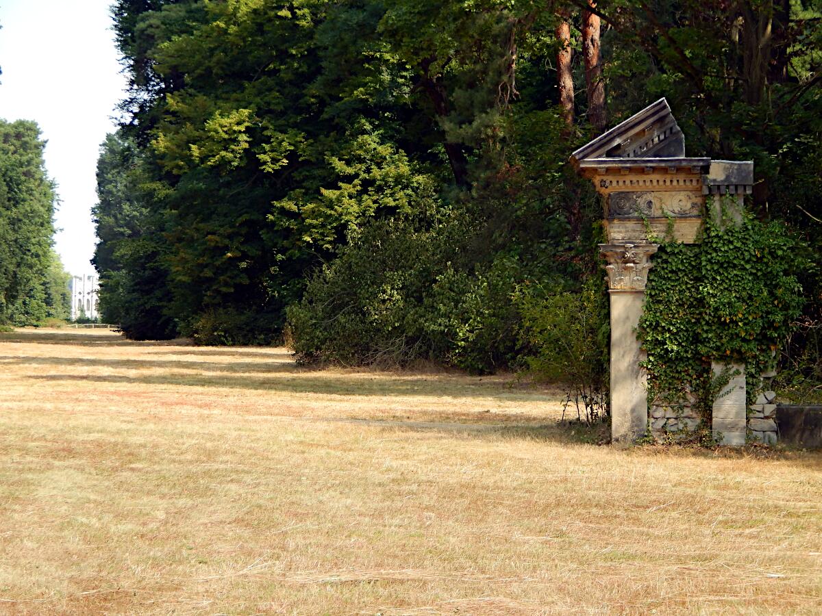 Pfaueninsel - Blickachse zur Meierei