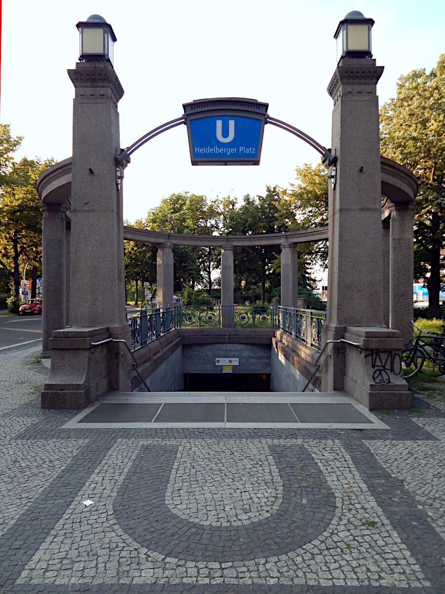 U-Bahnstation Heidelberger Platz (1913)