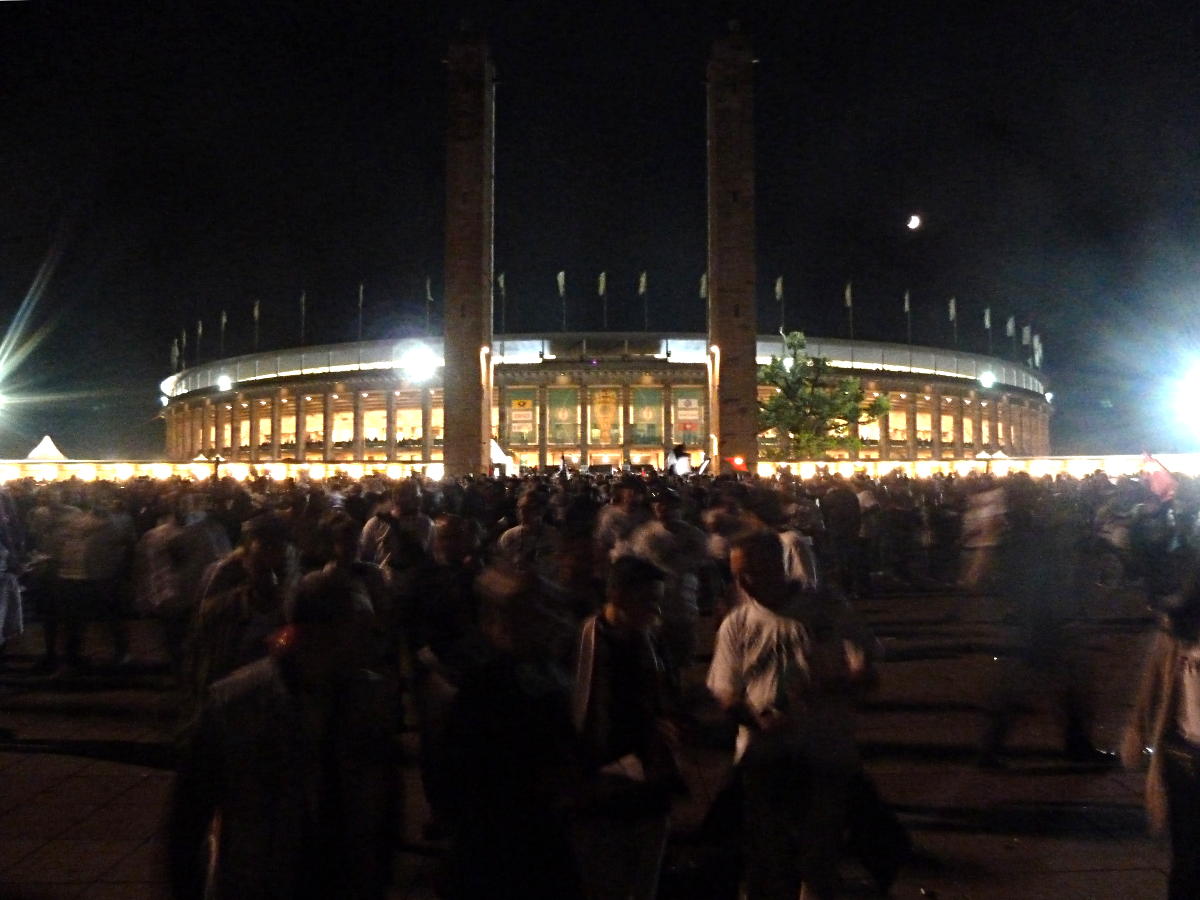 Olympiastadion - Blickrichtung West (Pokalfinale)