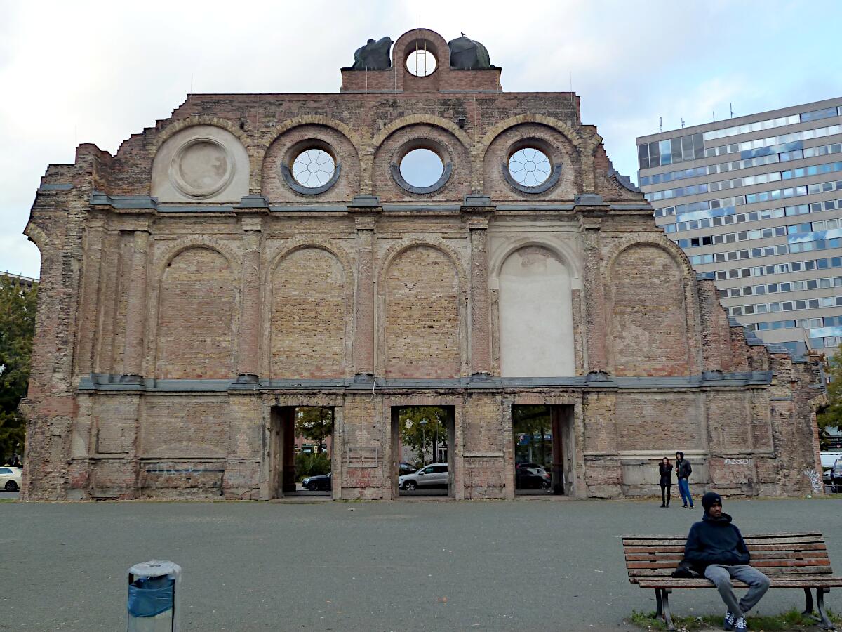 Anhalter Bahnhof - Portikus (1880)