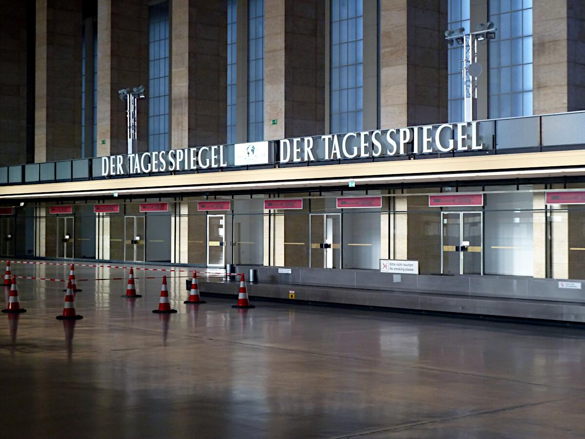 Flughafen Berlin-Tempelhof - Abfertigungshalle (1936-41; 1962)