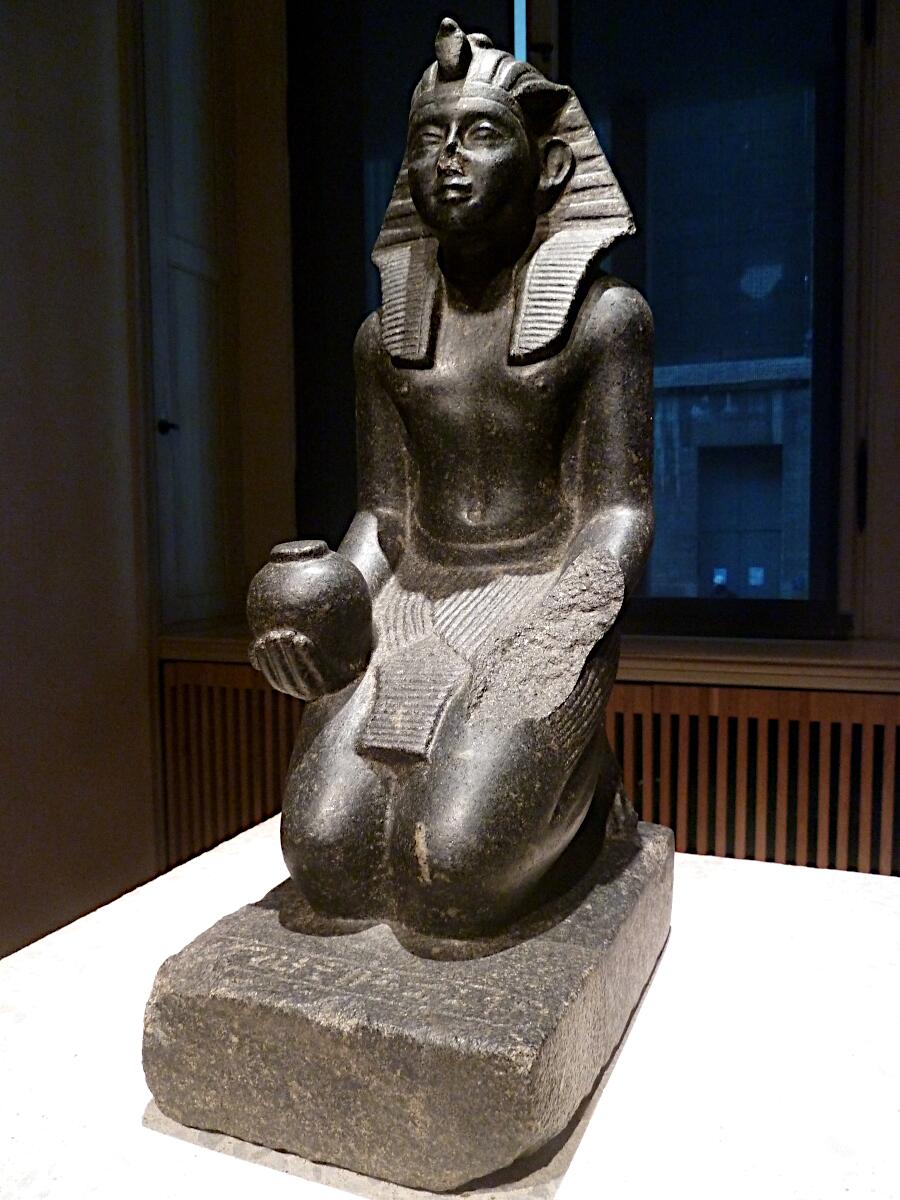 gyptisches Museum - Kniefigur Sobekhotep V. (Sebekhotep V.)