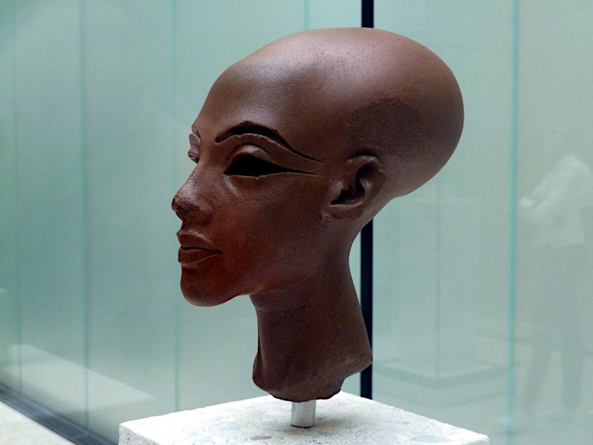 gyptisches Museum - Kopf einer Prinzessin (Amenophis  IV./Echnaton)