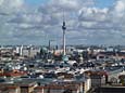 Potsdamer Platz - Blickrichtung Ost vom Kohlhoff-Tower (Alexanderplatz)