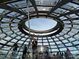 Reichstag - Kuppel mit Luftabzug