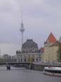 Museumsinsel und Fernsehturm - von der Weidendammbrcke