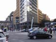 Potsdamer Platz - Bahnhof, rekonstruierter Ampelturm und Daimler Chrysler Quartier