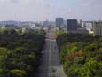 Tiergarten - Blickrichtung Westend und Charlottenburg