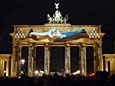 Pariser Platz - Brandenburger Tor (Installation zum 'Festival of Lights')