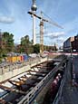 Rathausstrae - Baustelle U-Bahnhof Berliner Rathaus