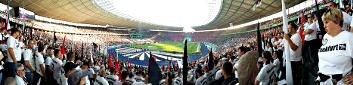 Olympiastadion - Blickrichtung West (Pokalfinale)